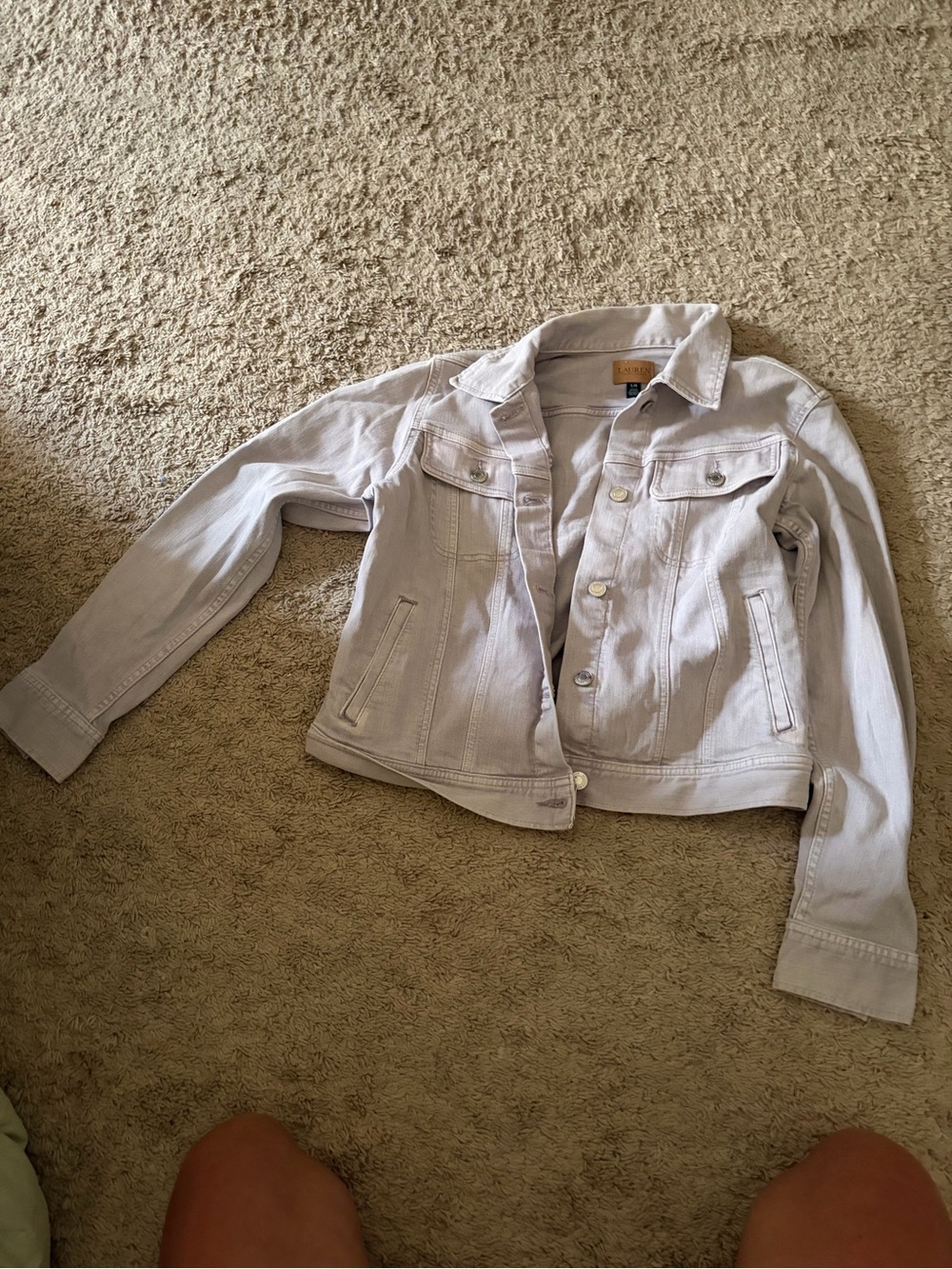 Ralph Lauren Light Gray Denim Jacket